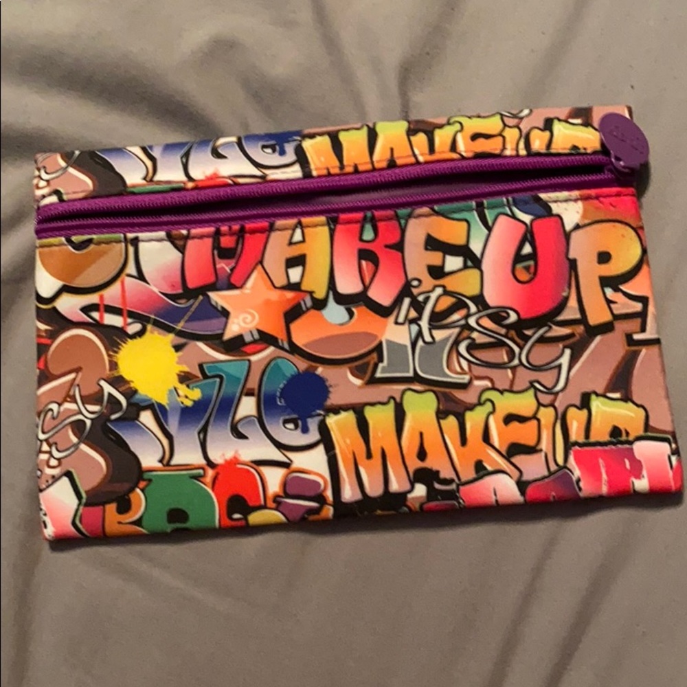 Graffiti makeup bag